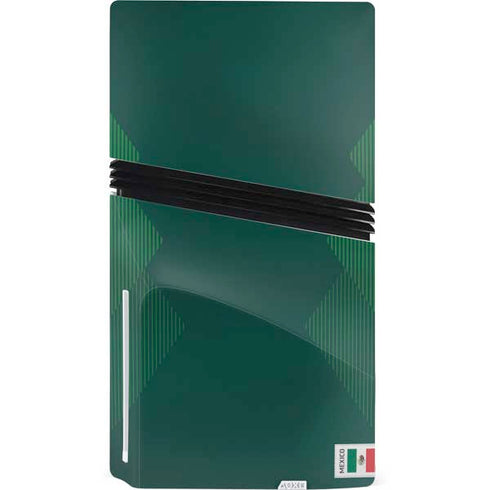 Mexico Soccer Flag PS5 Pro Disk Bundle  Skin